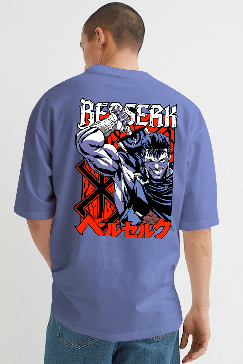 Berserk Printed Oversize T-Shirt - SQUIREHOOD