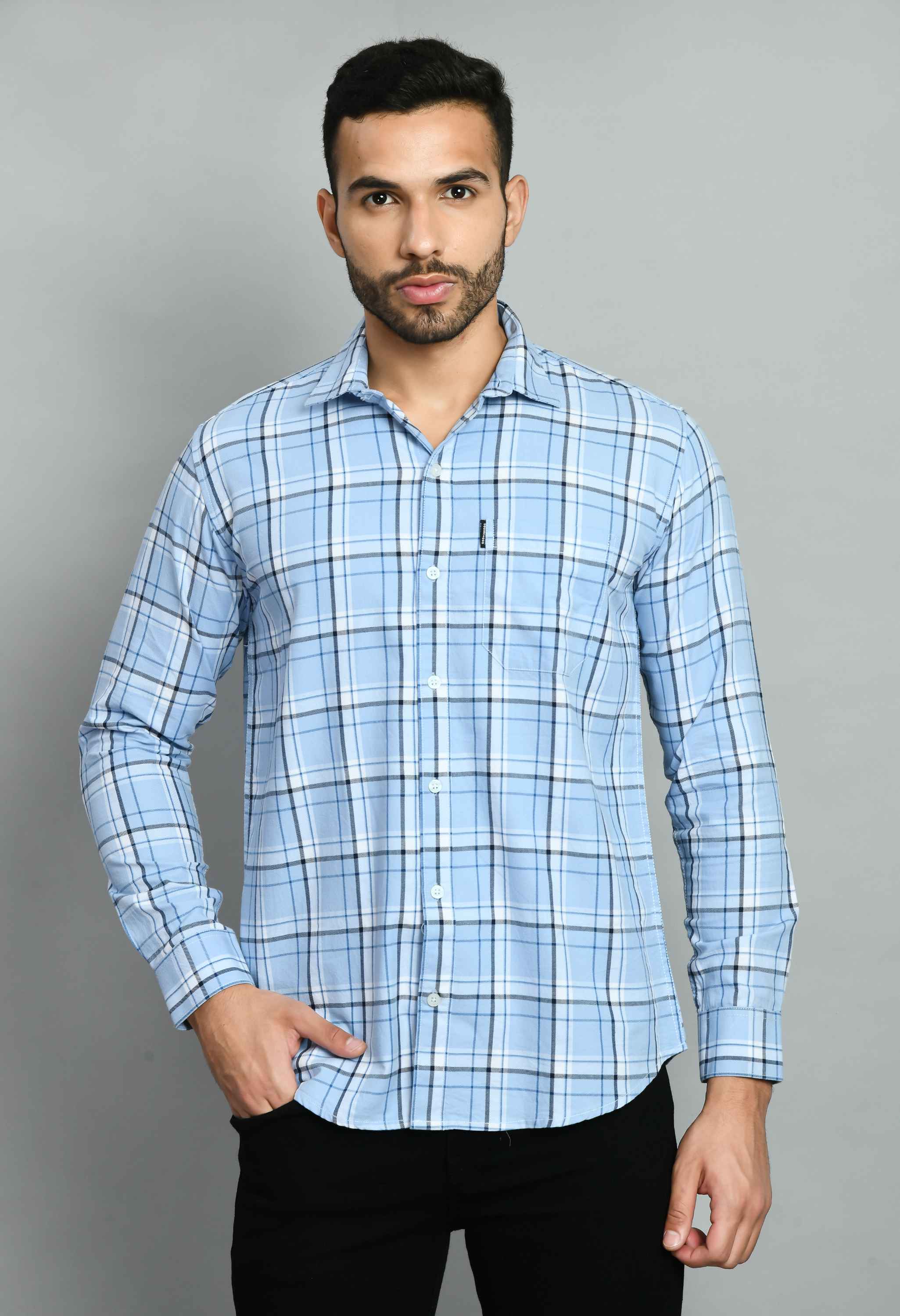 Full Sleeve Casual Shirt for Men - SQUIREHOOD