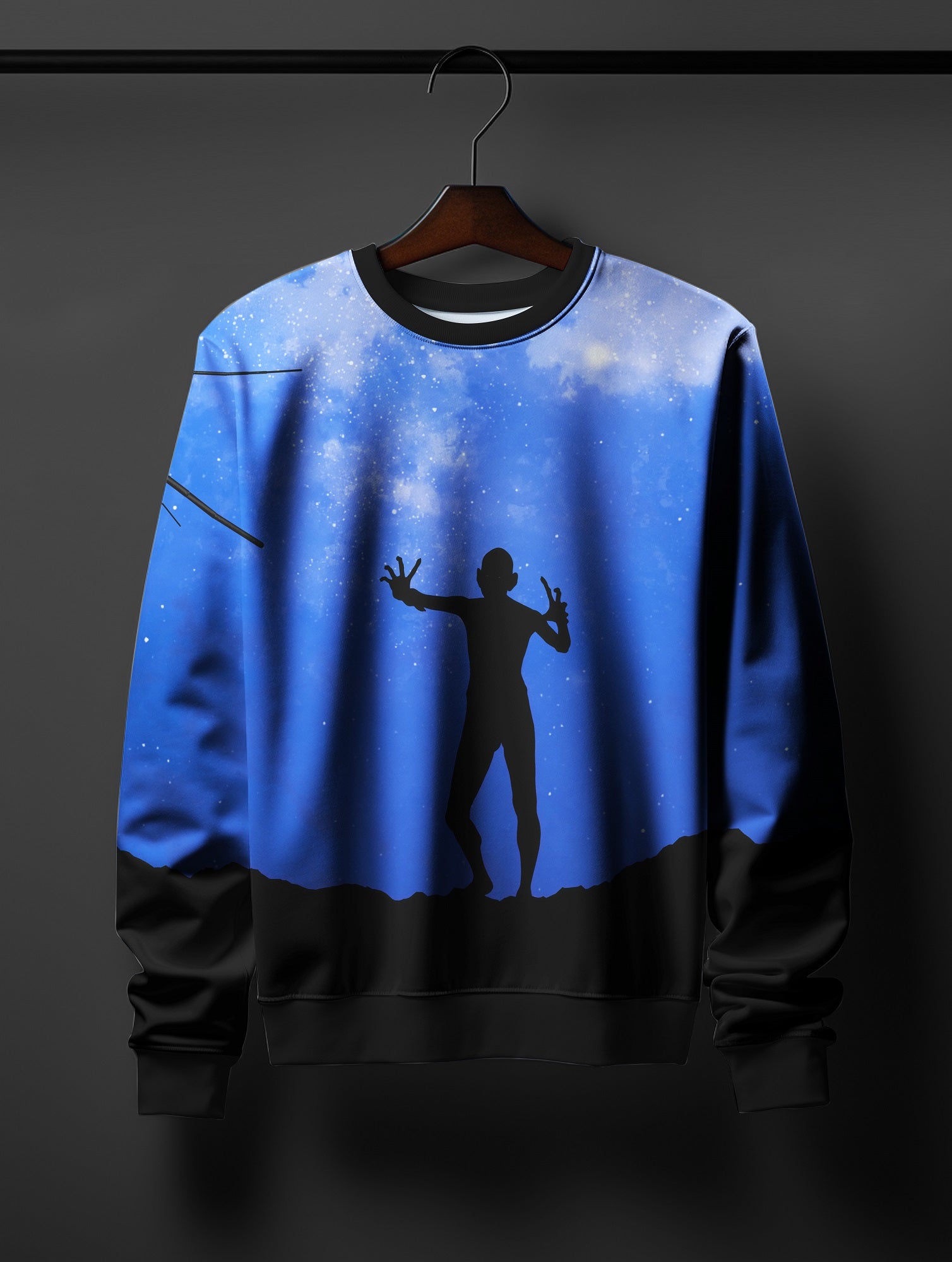 Evil Night All Over Printed Sweatshirt - SQUIREHOOD