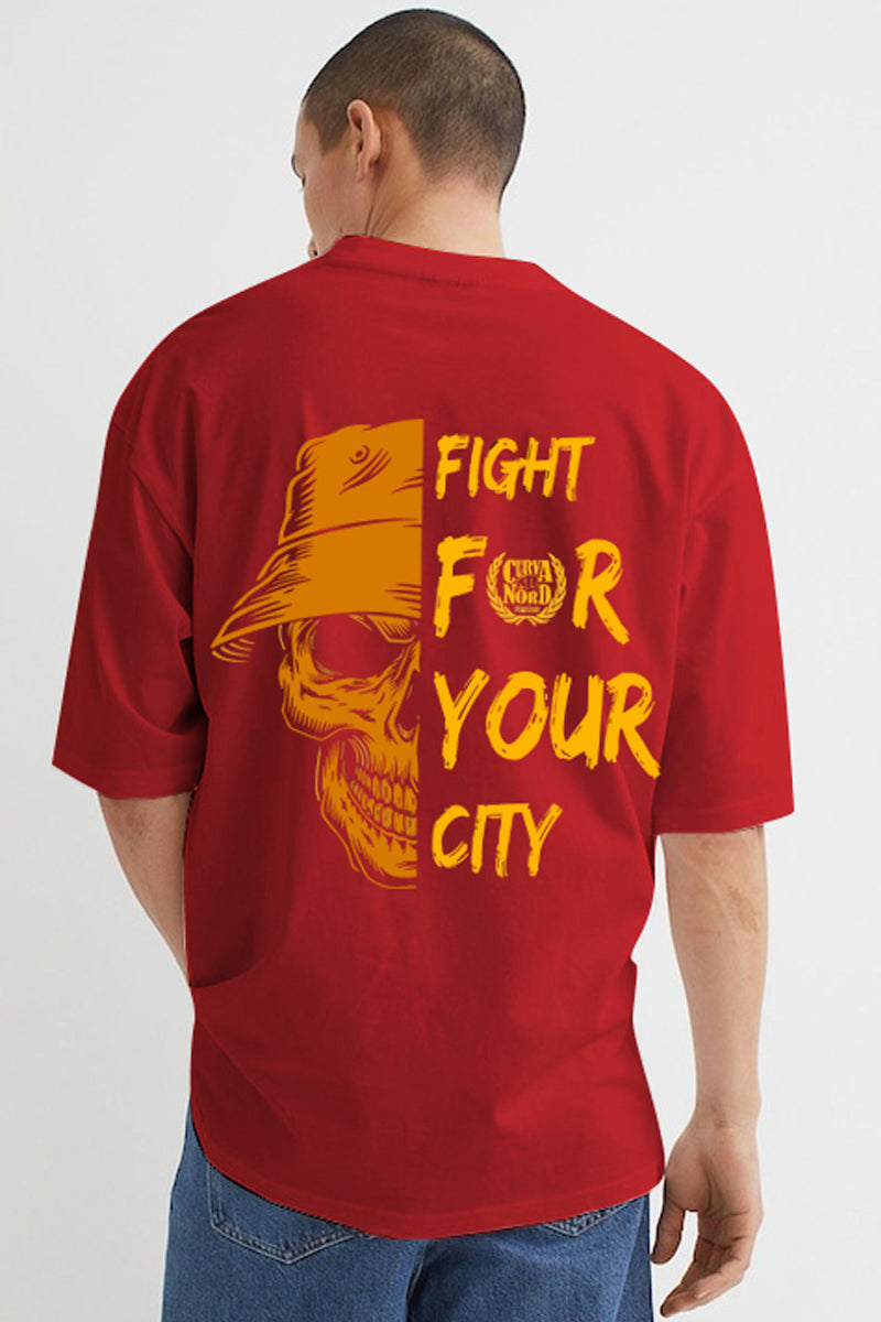 Fight for Your City Oversized T-Shirt - SQUIREHOOD