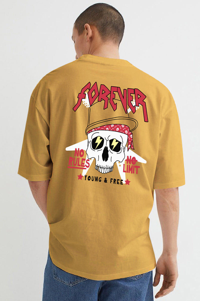 Forever Yellow Oversized T-Shirt - SQUIREHOOD