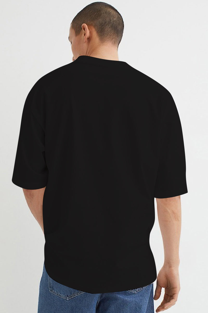 Li Black Oversized T-Shirt - SQUIREHOOD