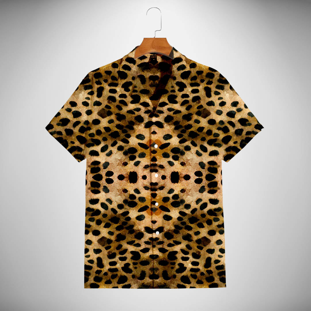 Tiger Skin Print Shirt