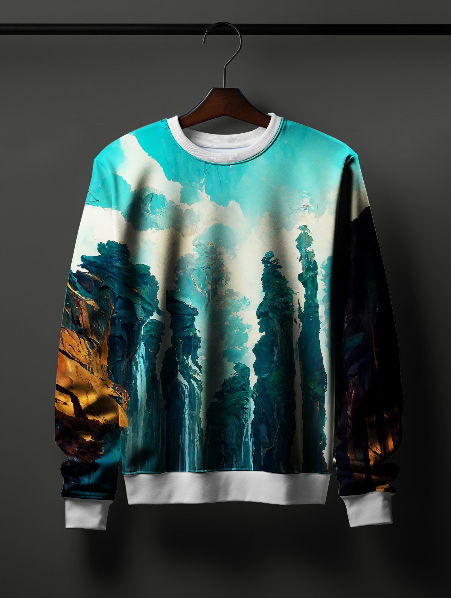 Tropical Paradise All Over Printed Sweatshirt - SQUIREHOOD