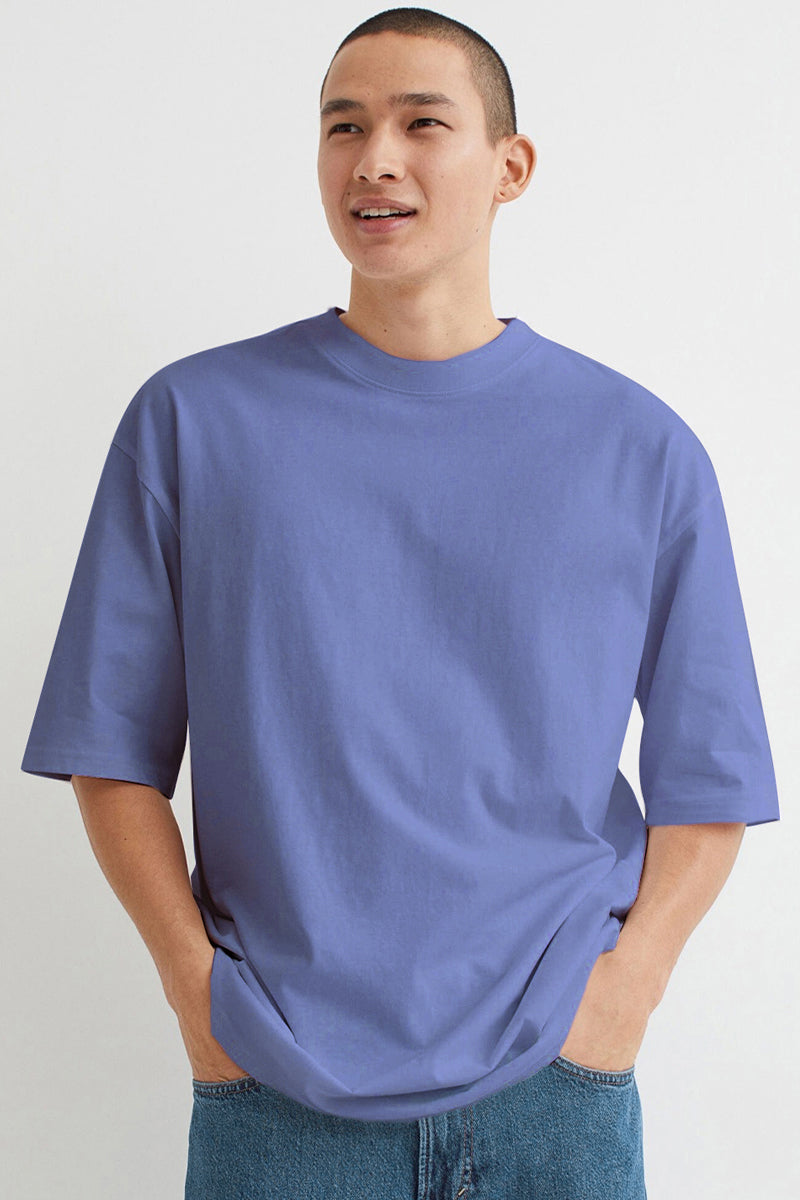 Wild Blue Oversized T-Shirt - SQUIREHOOD