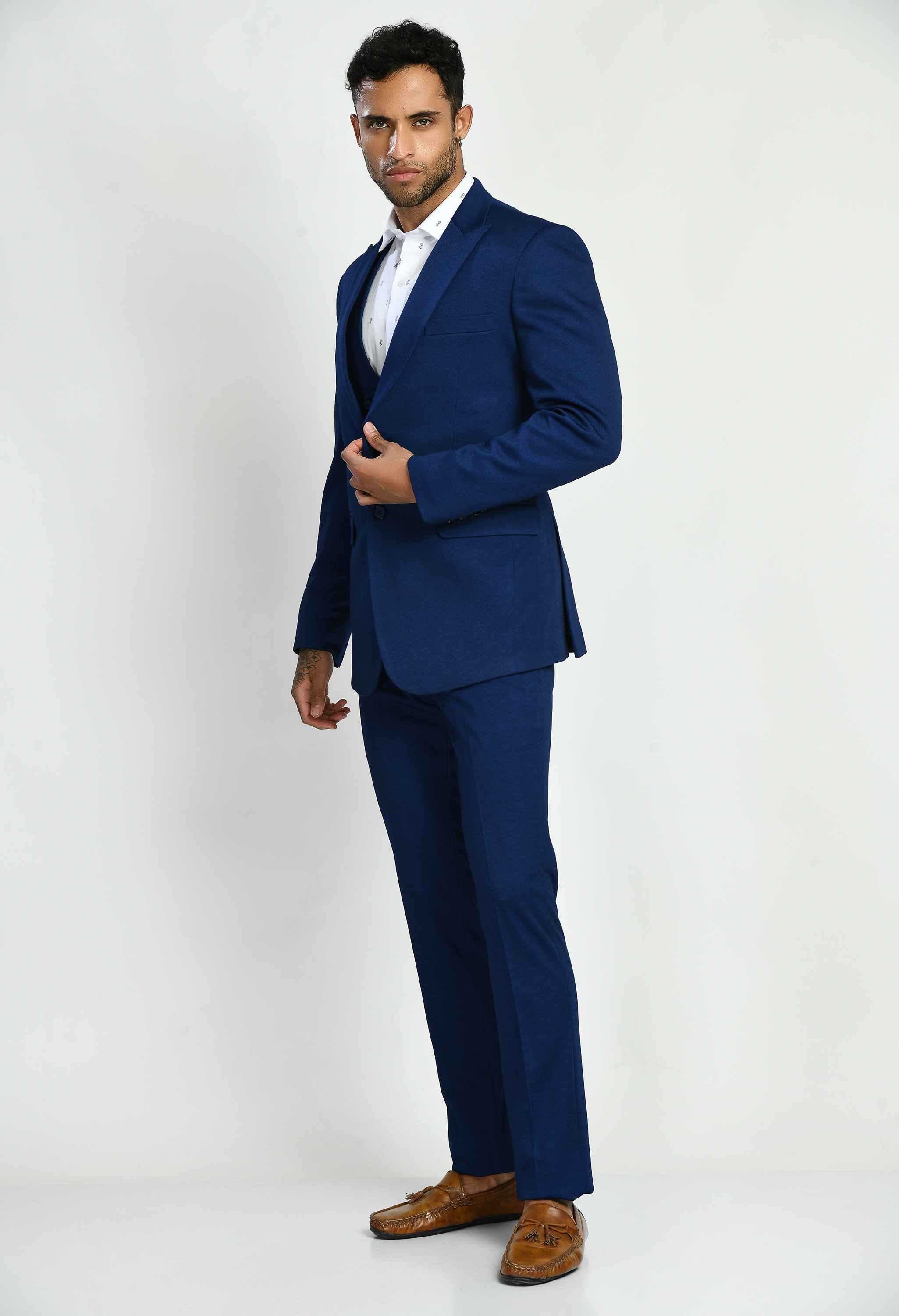 Men's Charming Blue Suit Set