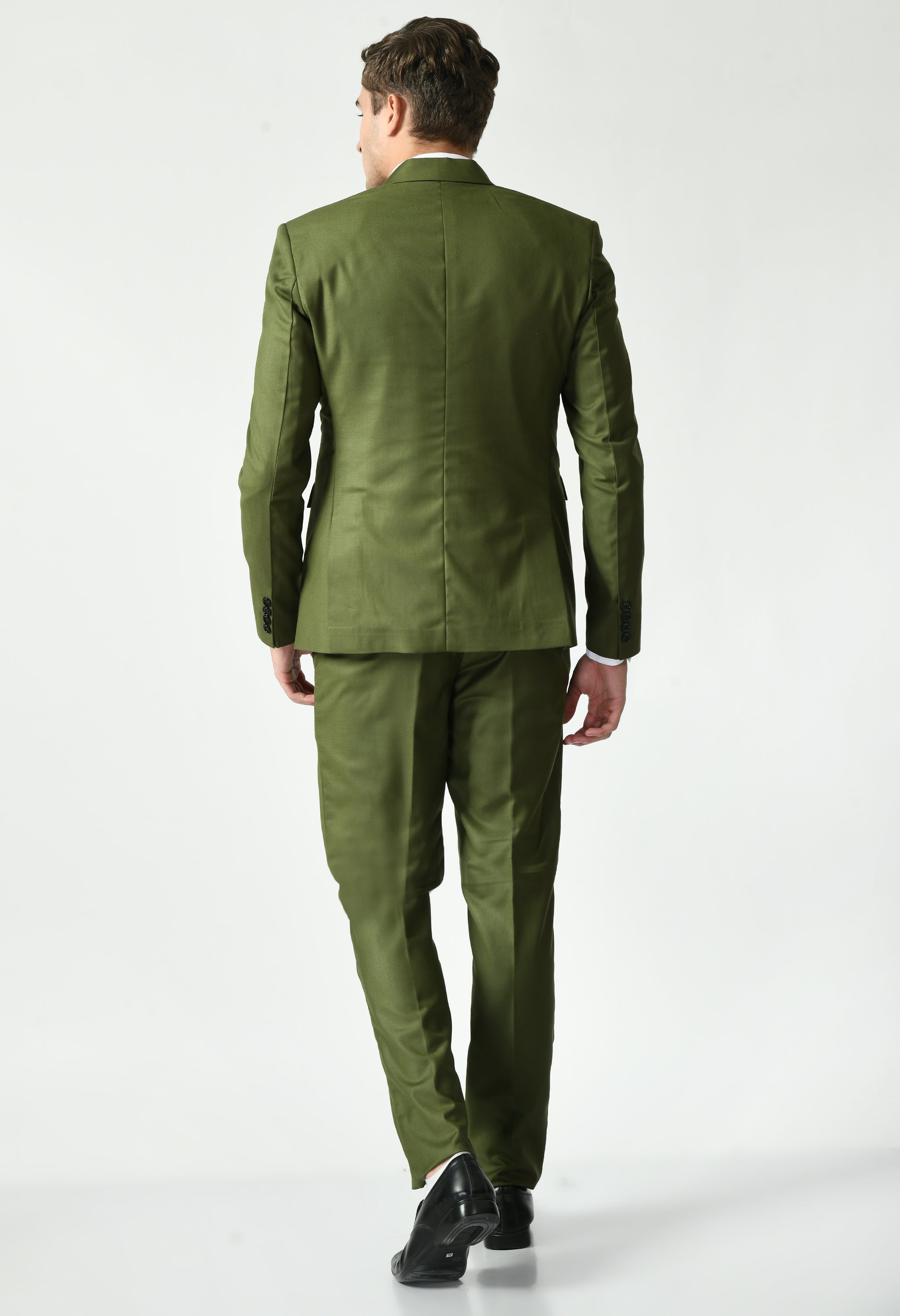 Tailored Green Slim Fit Suit Set - SQUIREHOOD