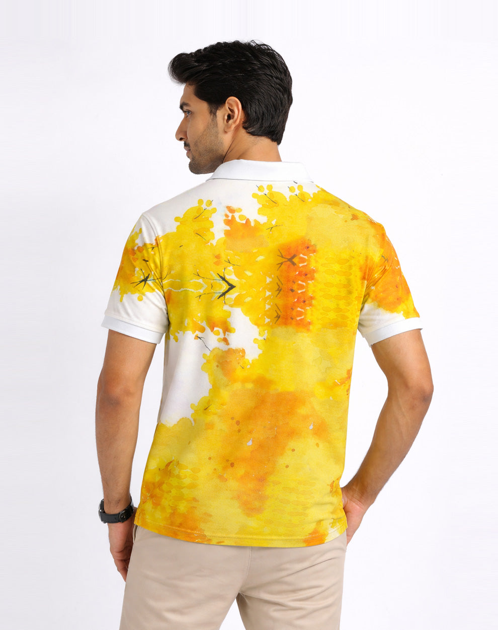 Tiger Ninja Printed Polo T-Shirt