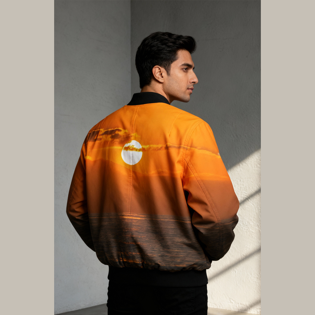 Men's Bomber Jacket #BOMJ009