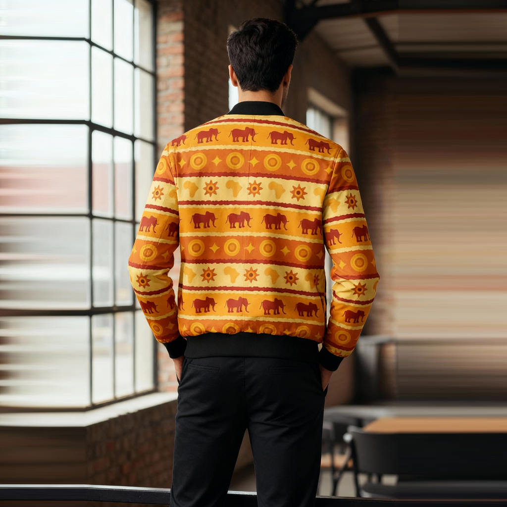 Men's Bomber Jacket #BOMJ011