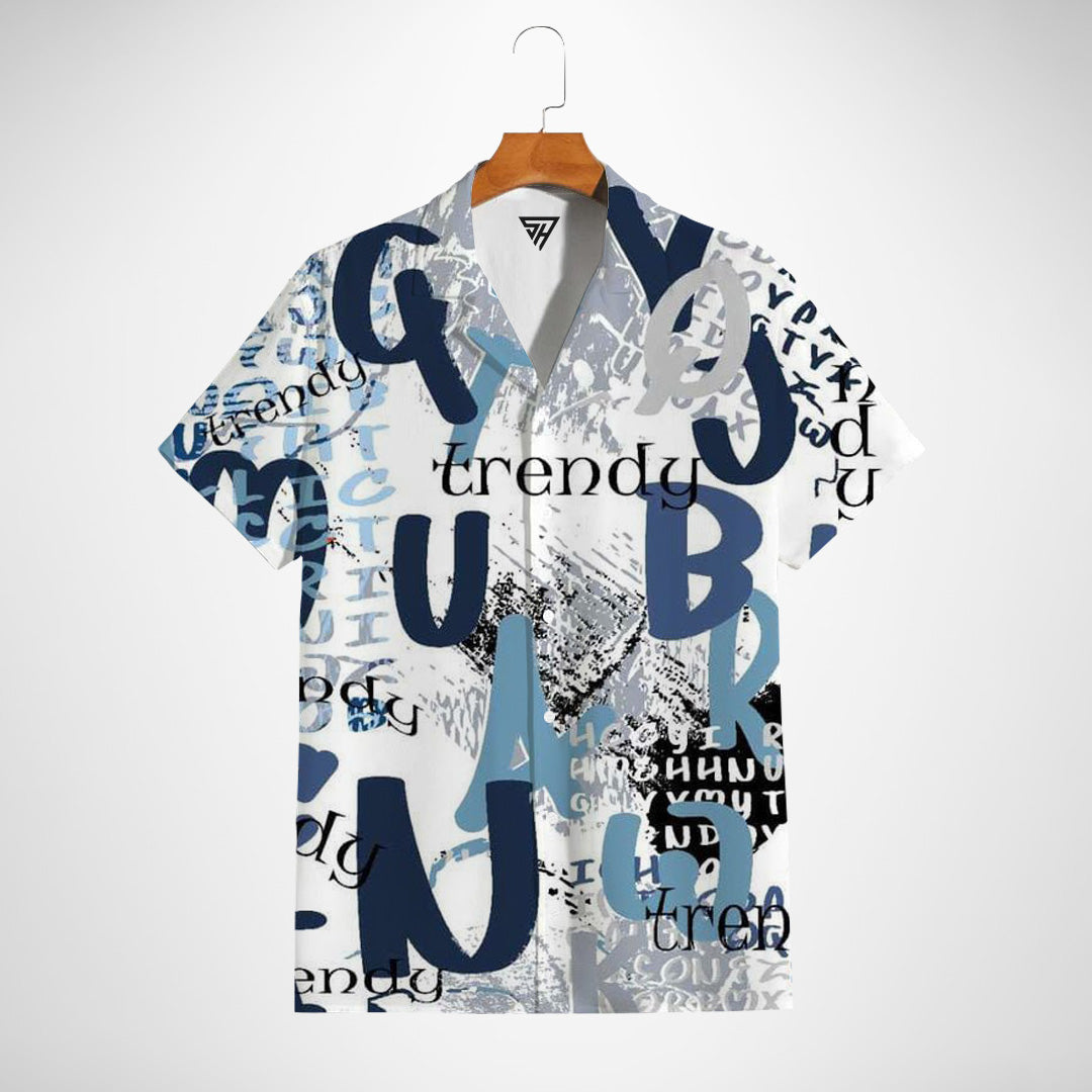 Alpha Trendy Printed Shirt