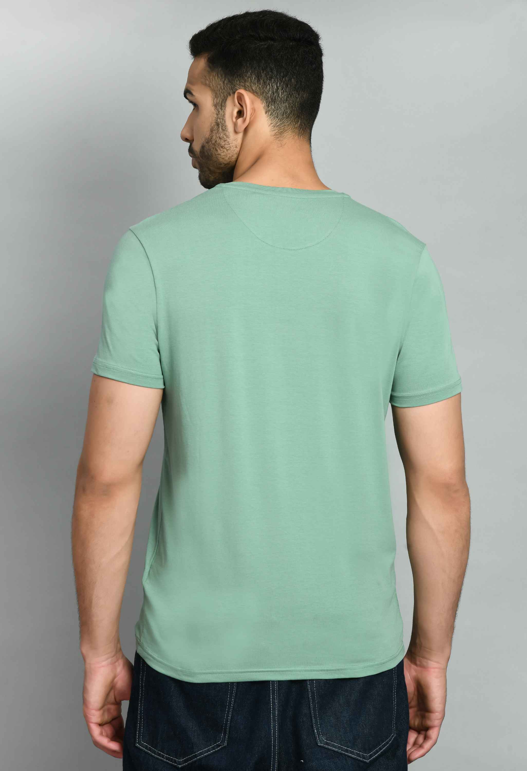 Basic Mint Green Smart Fit T-Shirt