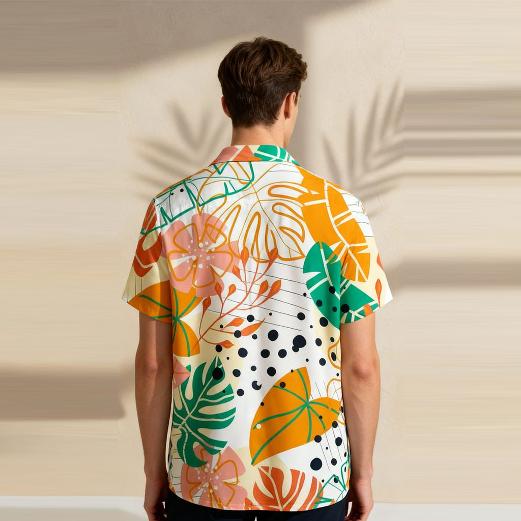 Colorful Leaf Abstract Shirt