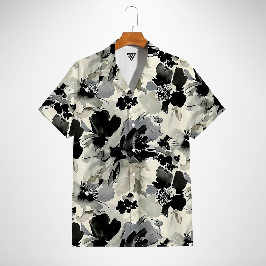 Creamish Floral Printed Shirt