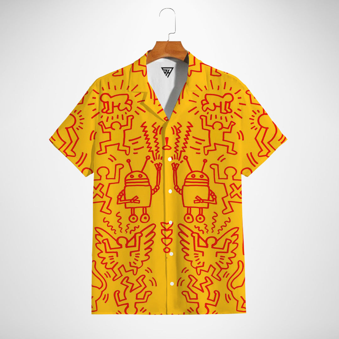 Heaven and Hell Printed Shirt