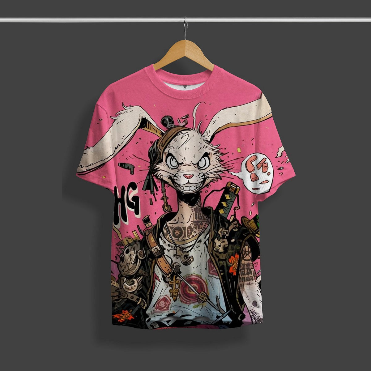 Buy Hunter Rabbit Full Print T-Shirt For Men's – SQUIREHOOD