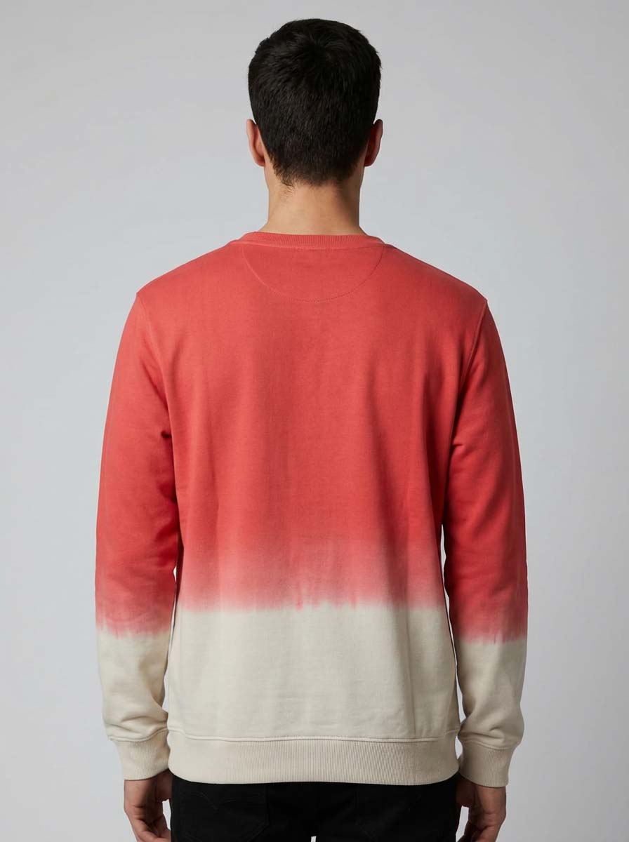 Red Cotton Sweatshirt- #510