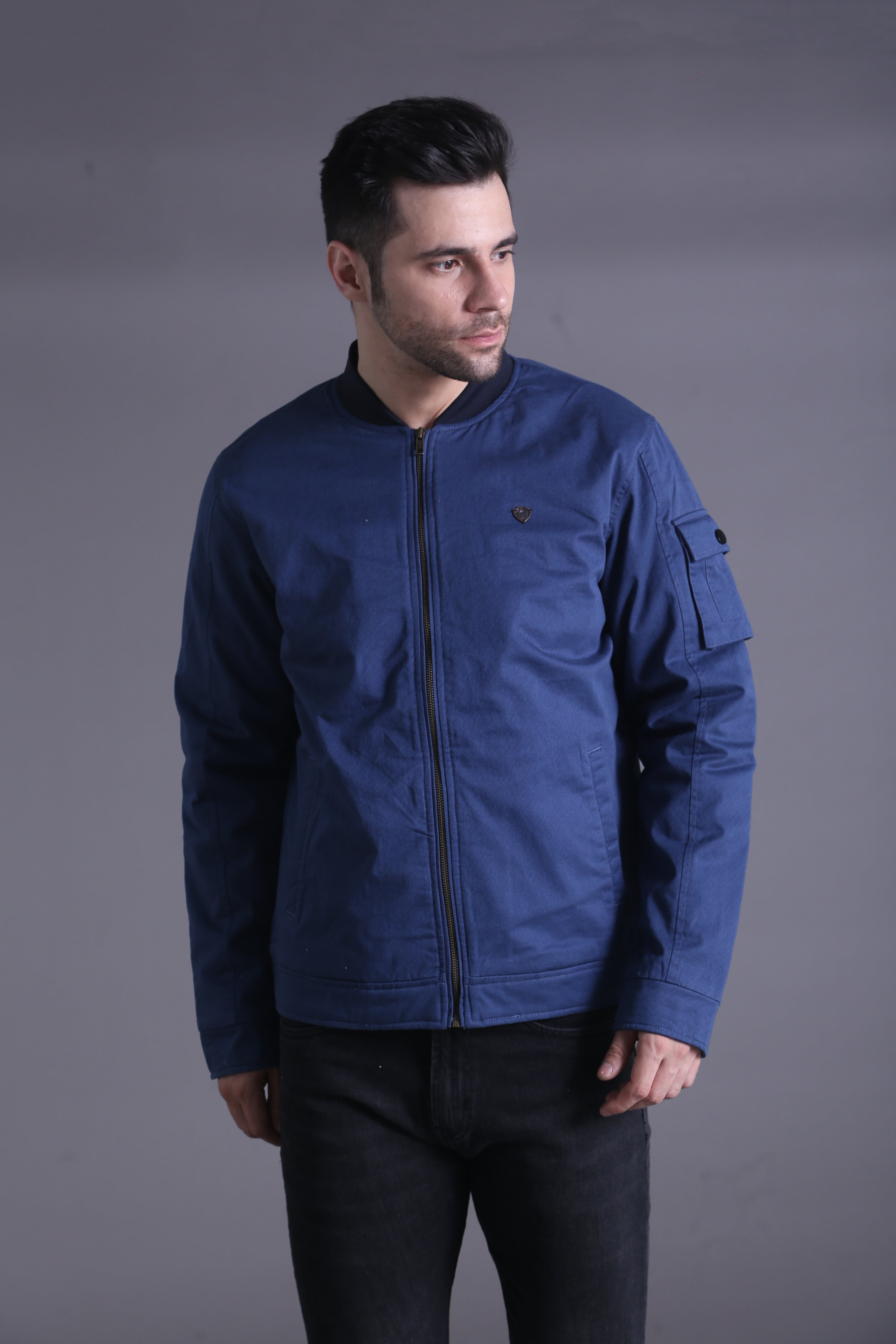 Blue Cotton Jacket