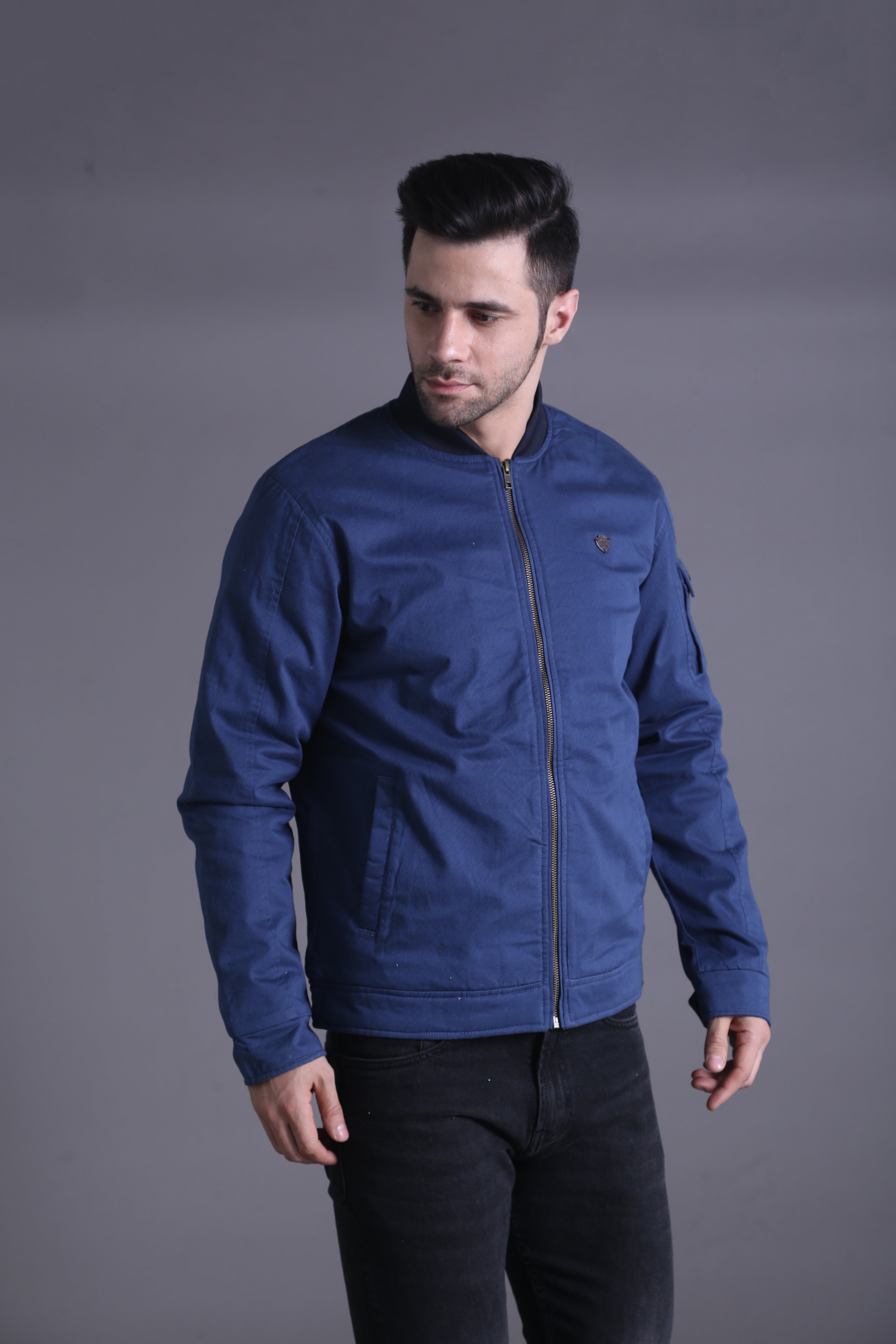 Blue Cotton Jacket