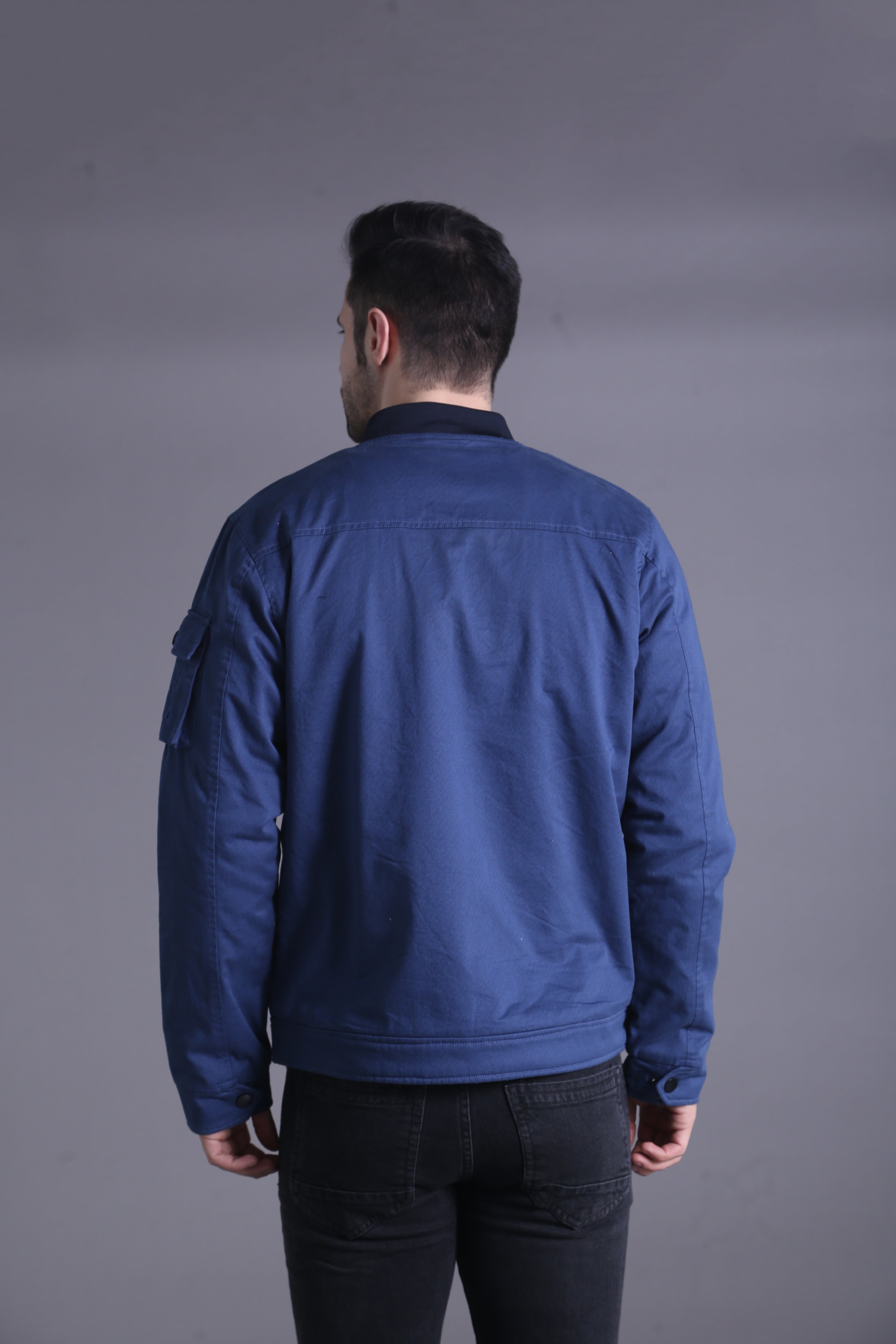 Blue Cotton Jacket