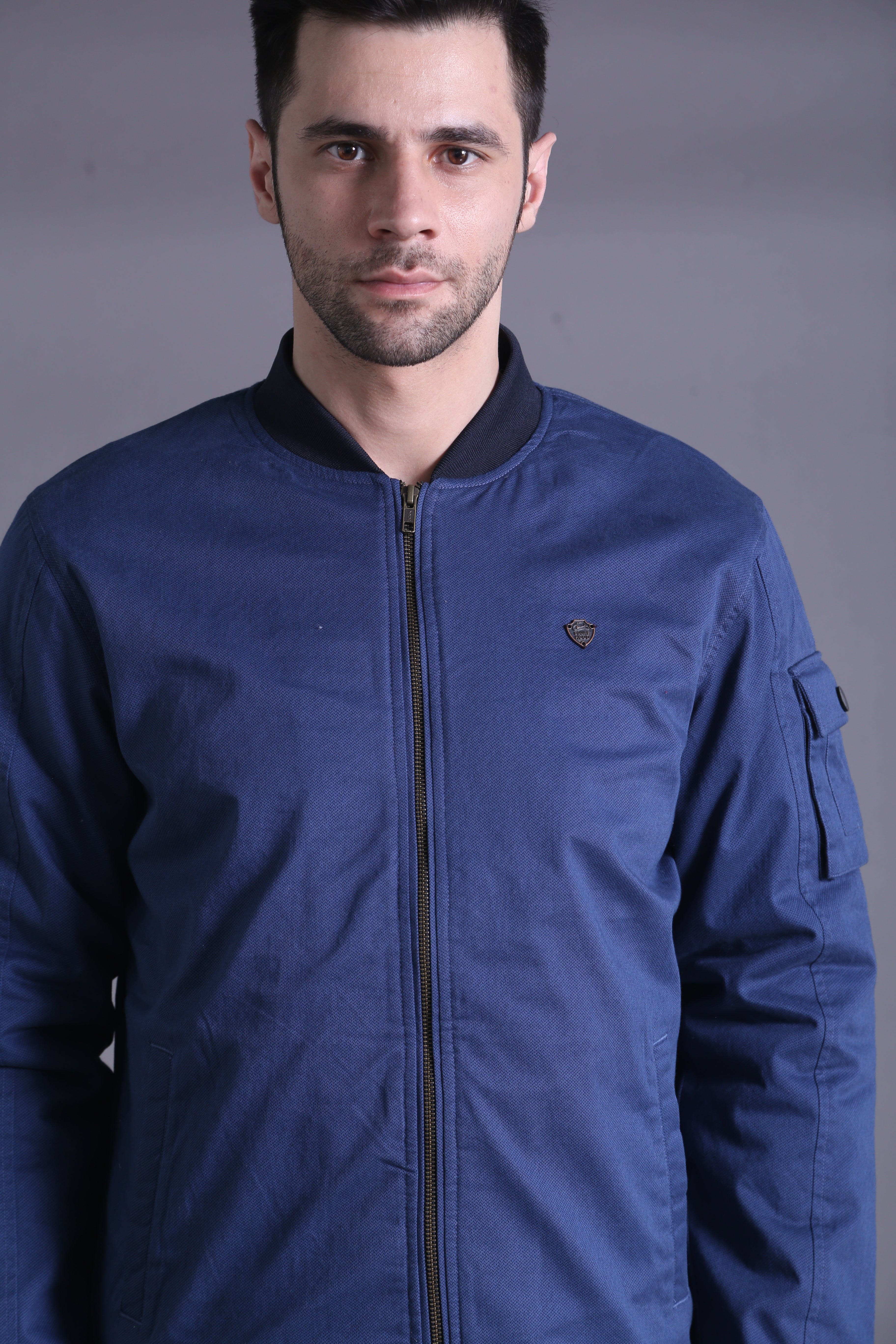 Blue Cotton Jacket