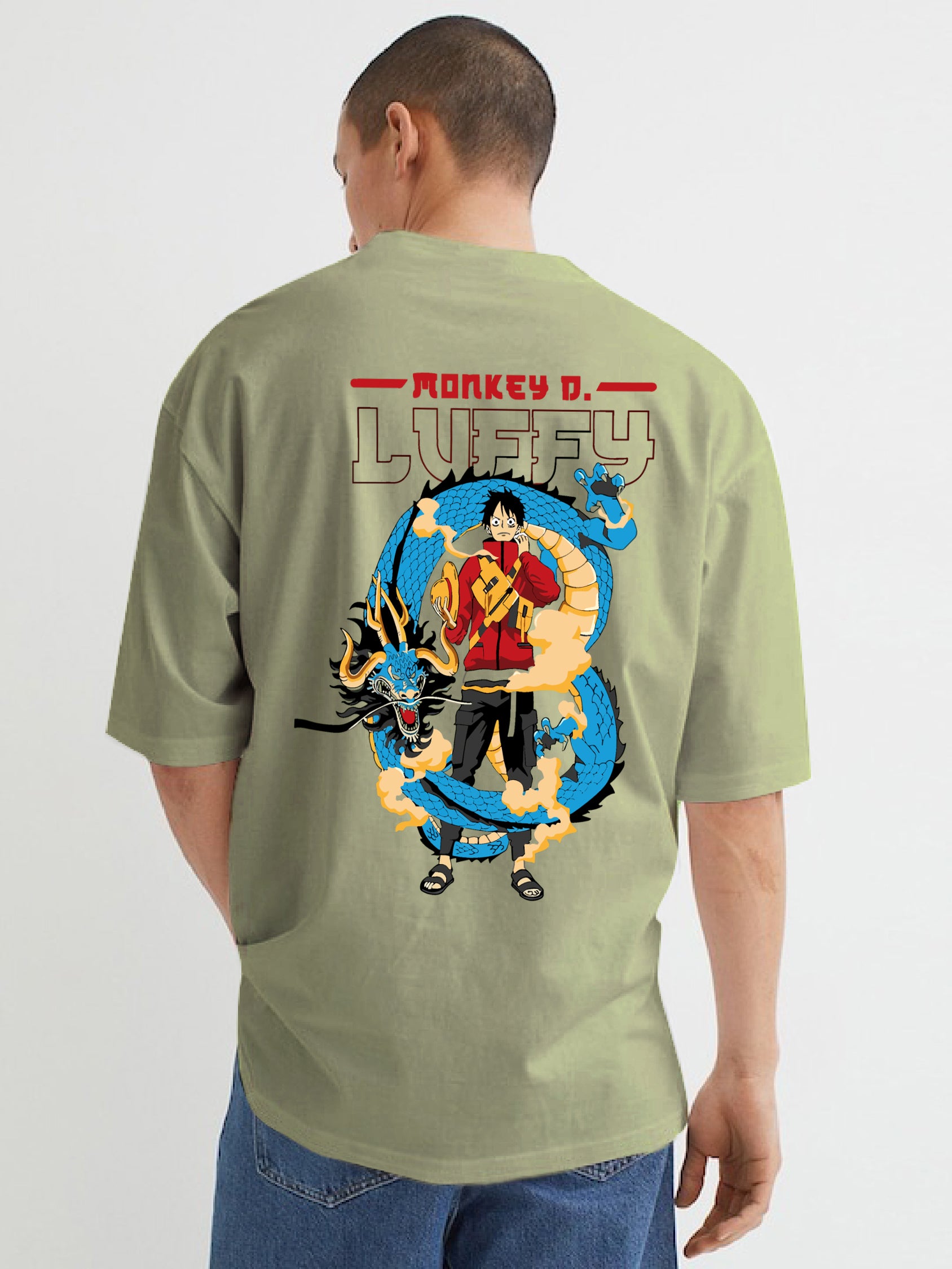 Monkey Luffy Oversized T-Shirt - SQUIREHOOD