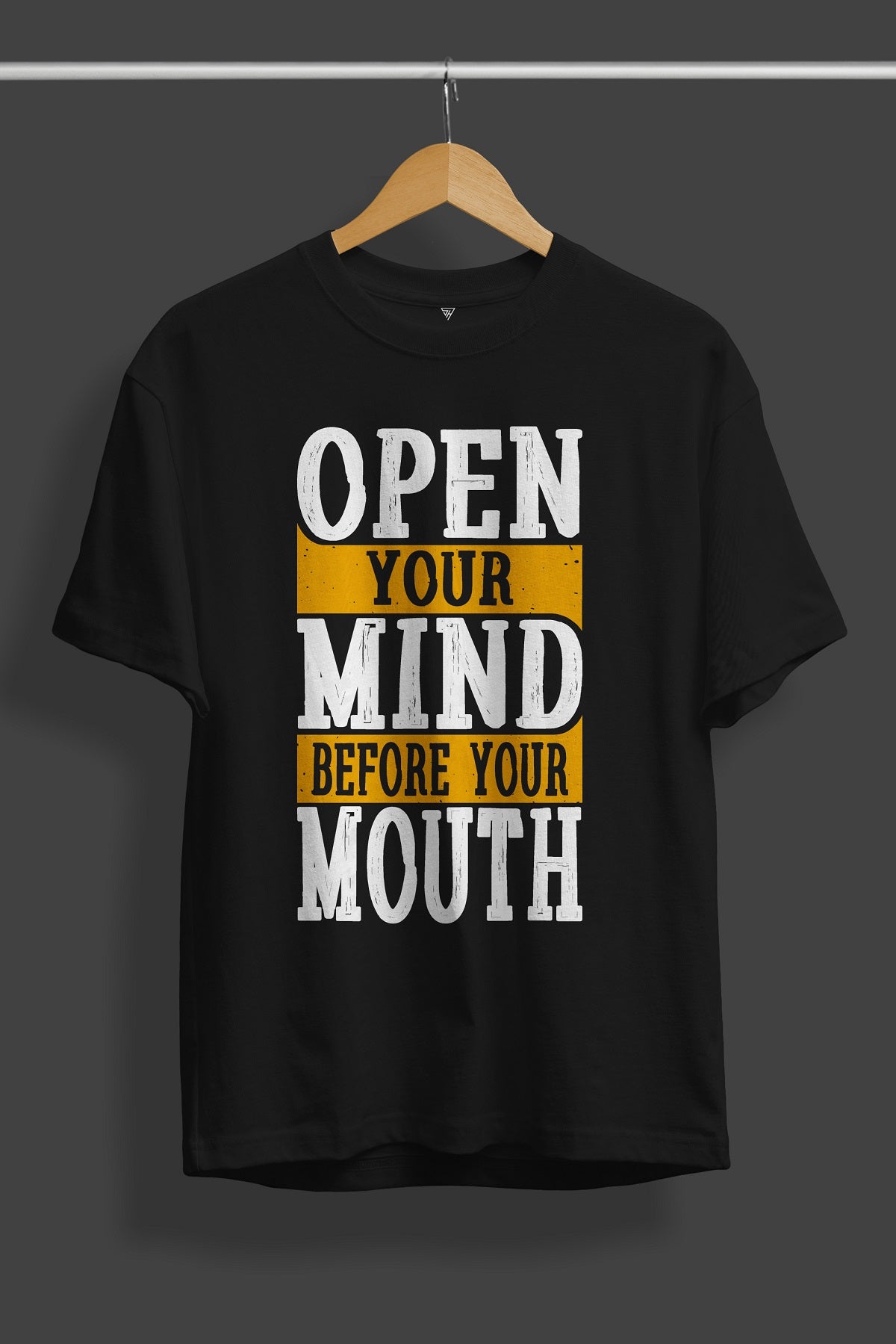 Open Your Mind Graphic Printed T-Shirt - SQUIREHOOD