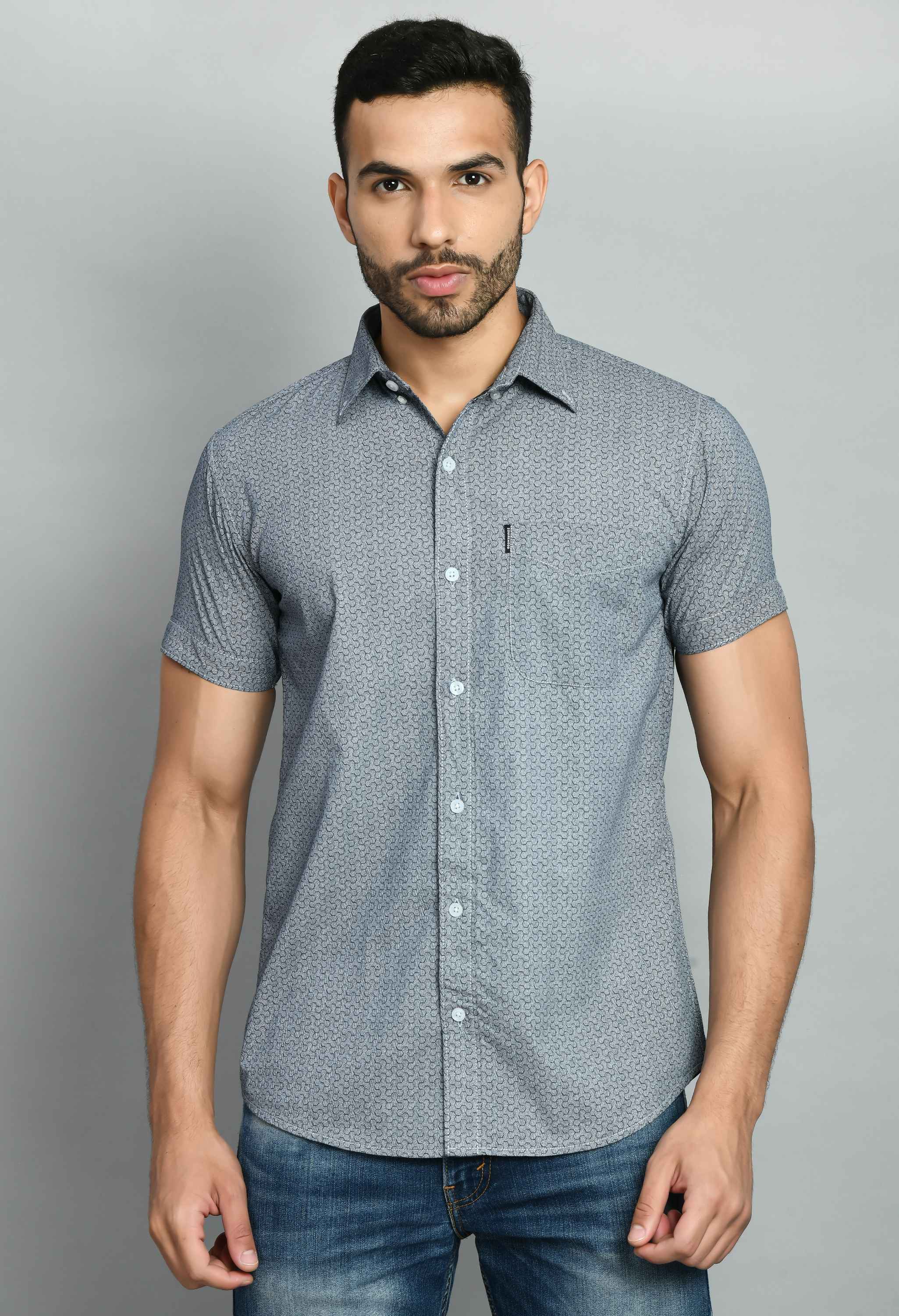 Pure Cotton Smart Fit Casual Shirt
