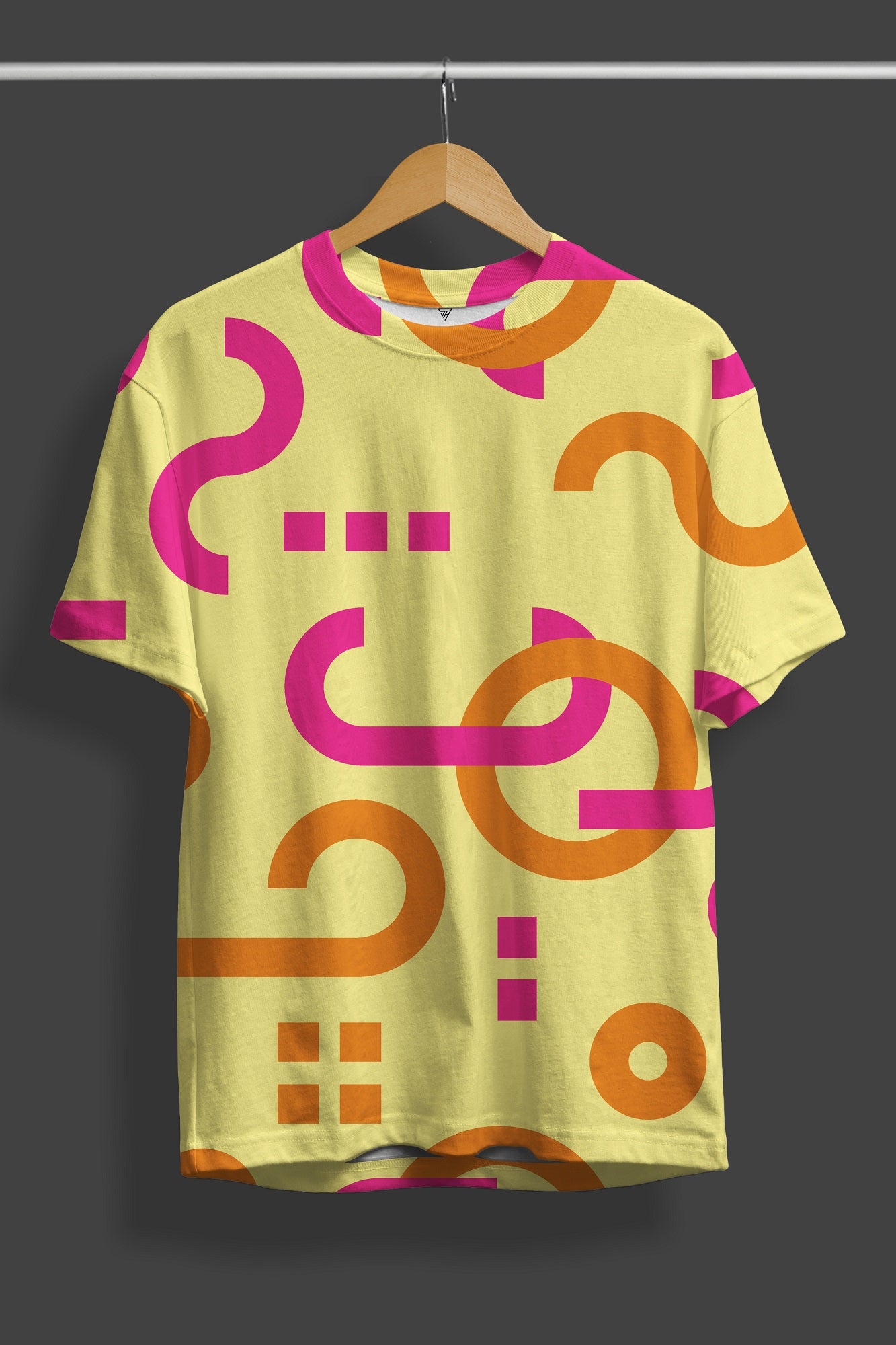 Seamless Pattern Printed T-Shirt