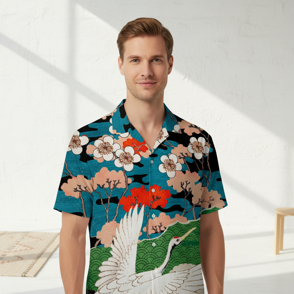Swan Printed Shirt