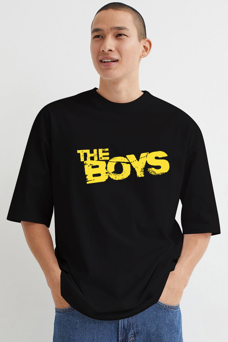 The Boys Black Over Size T-Shirt