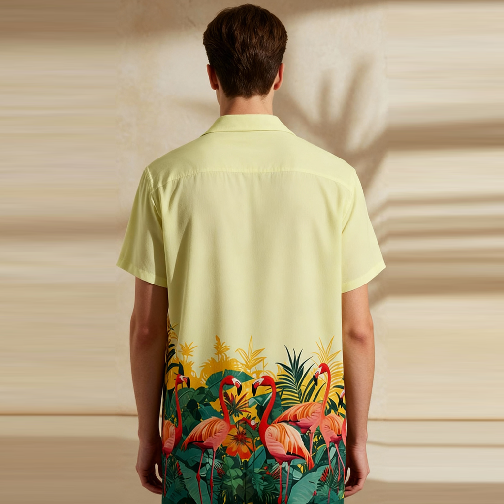 Tropical Flamingo Shirt