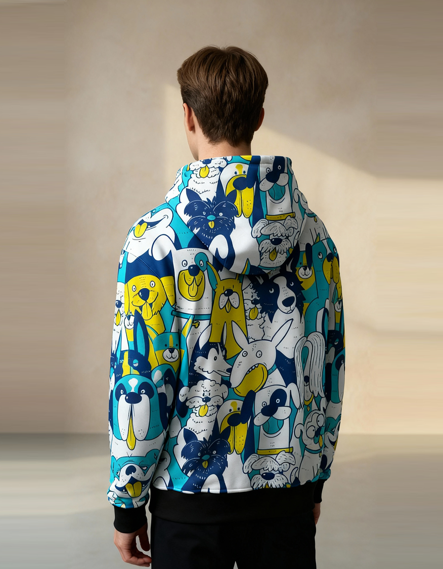 SQUIREHOOD - Printed Hoodie #0101