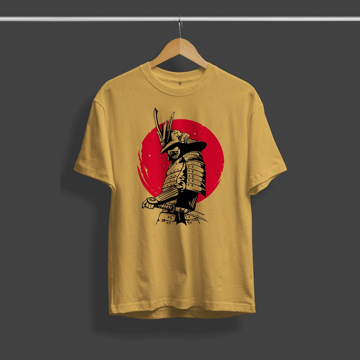 Yellow Cotton Graphic Printed T-Shirt