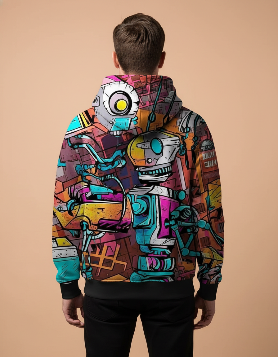 SQUIREHOOD - Printed Hoodie #0106