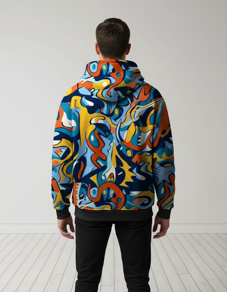 SQUIREHOOD - Printed Hoodie #0109