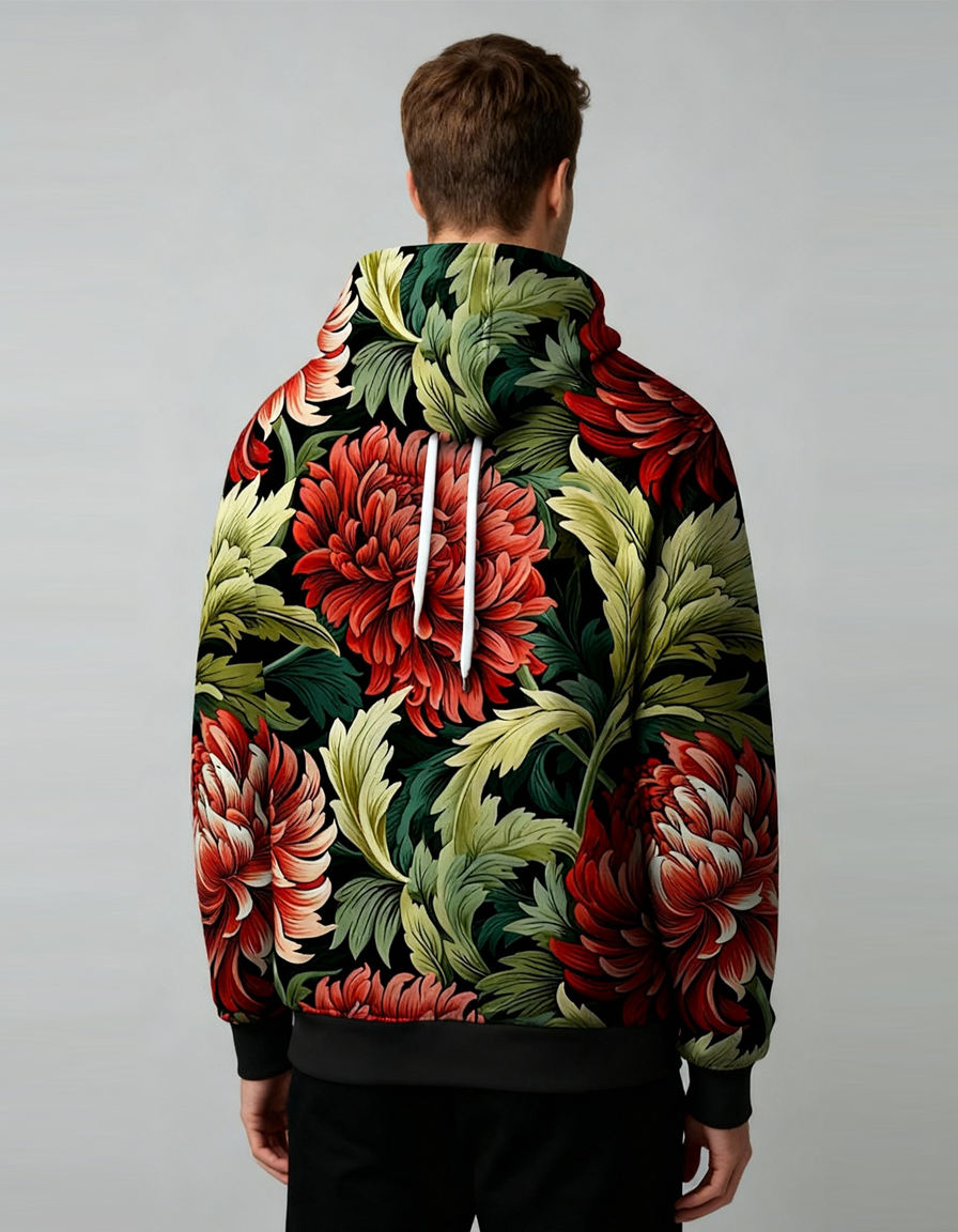 SQUIREHOOD - Printed Hoodie #0108