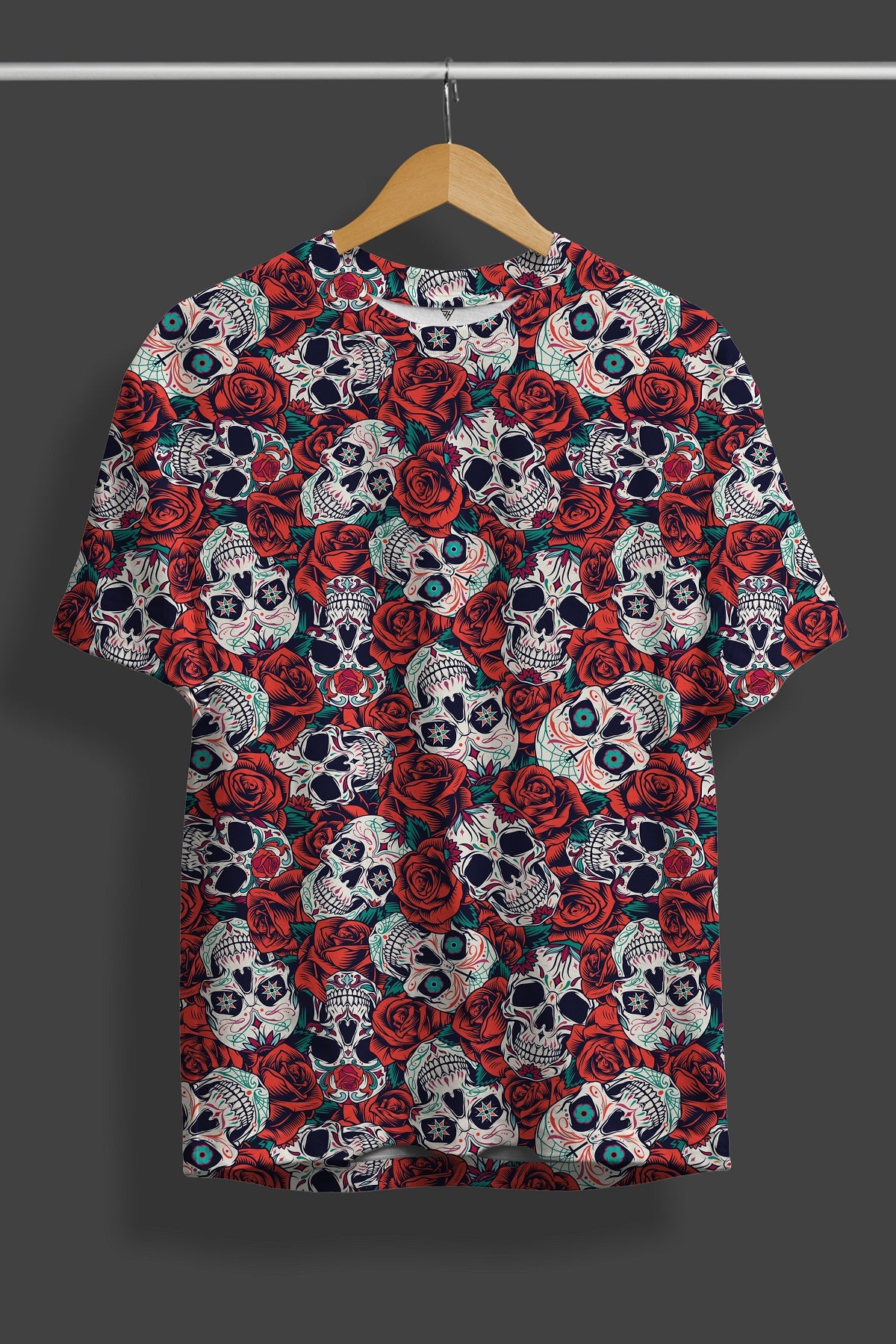Men's Skull Full Printed t-shirt