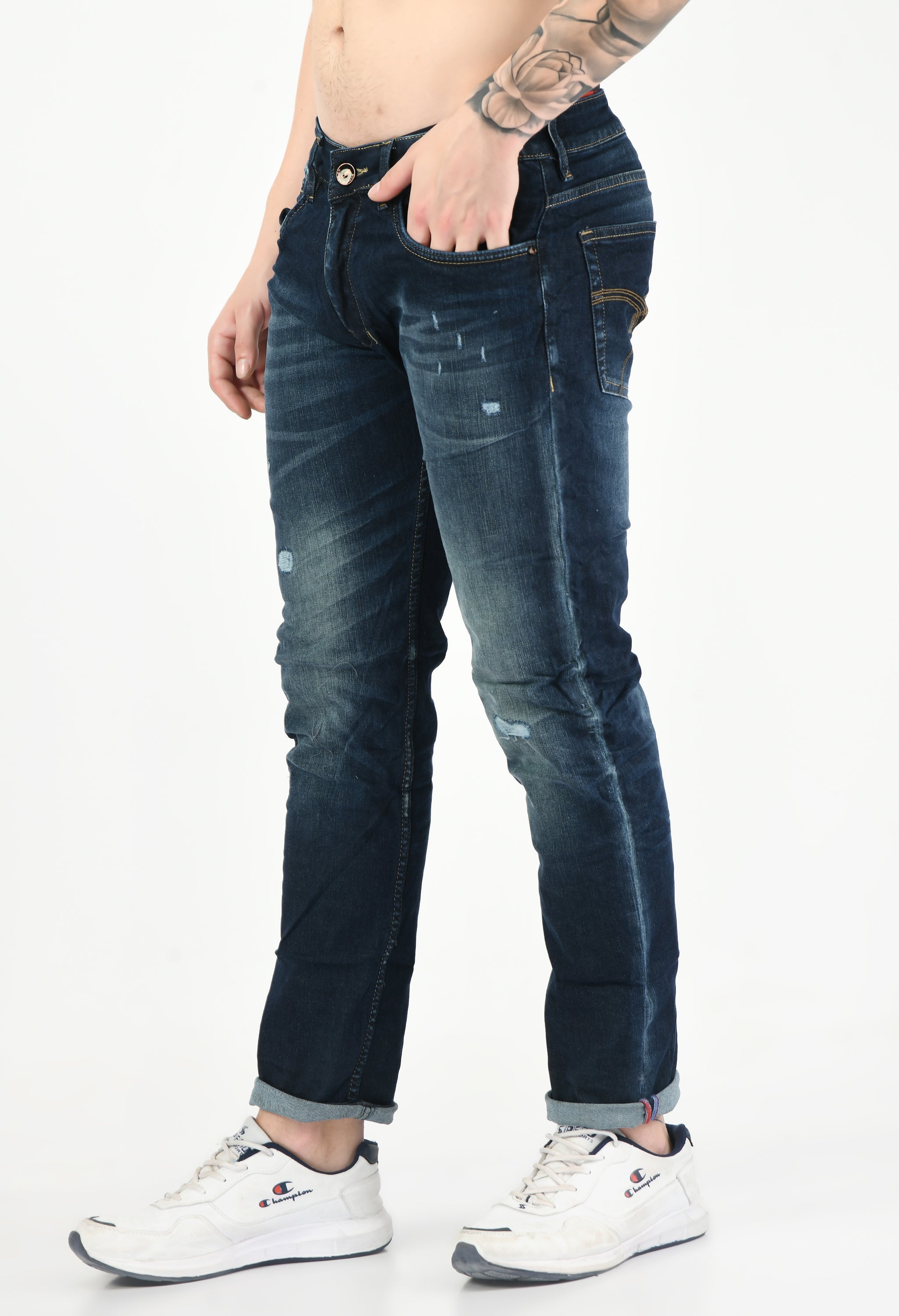 Men's Straight Fit Denim Jeans