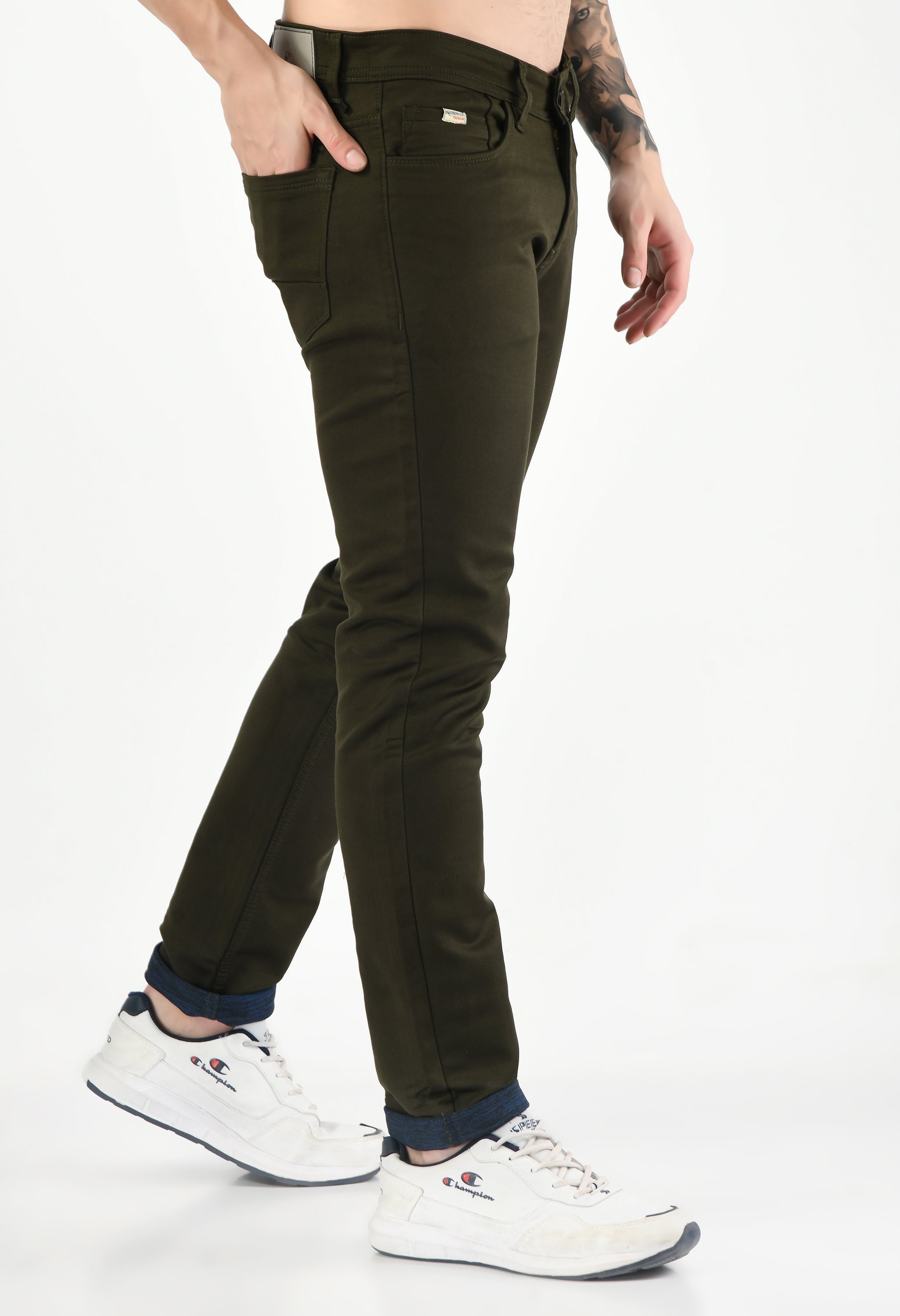 Men's Straight Fit Casual Trouser