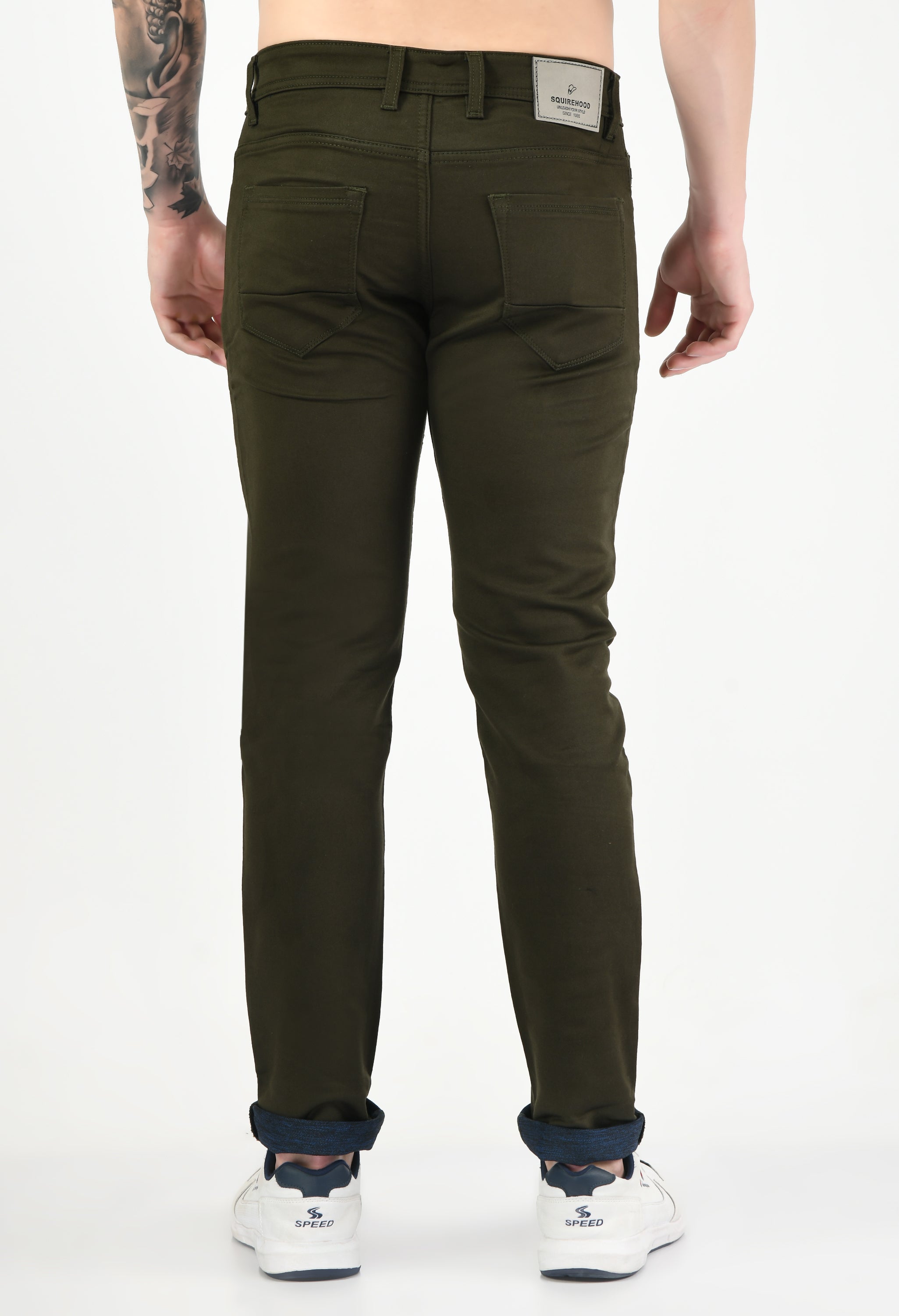 Men's Straight Fit Casual Trouser