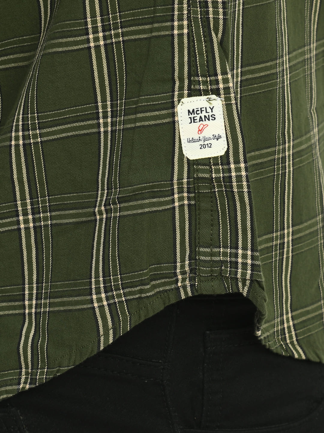 Men’s Checkered Spread Full Sleeve Shirt - Green - SQUIREHOOD