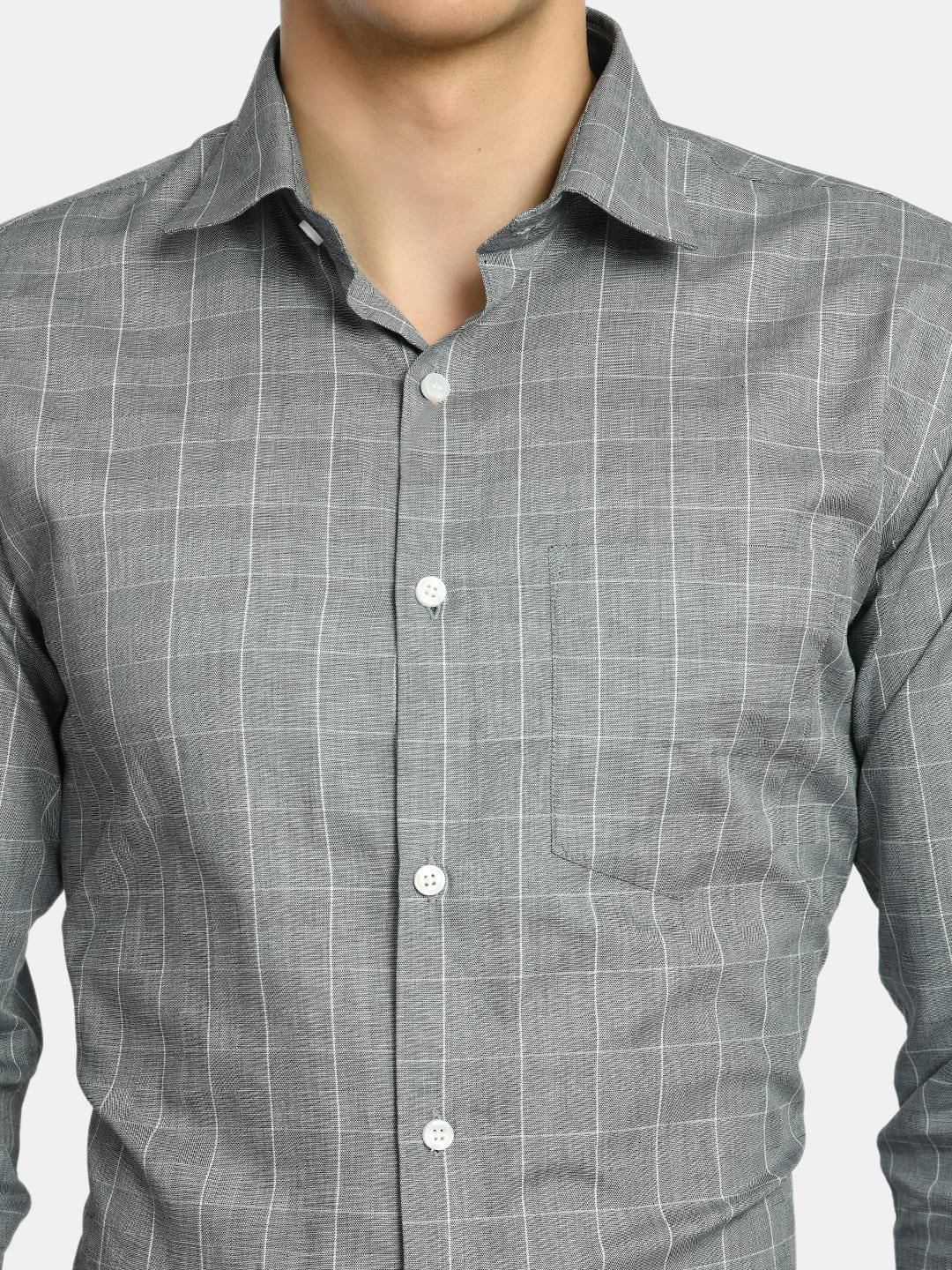 Men's Checks Cotton Regular Fit Shirt