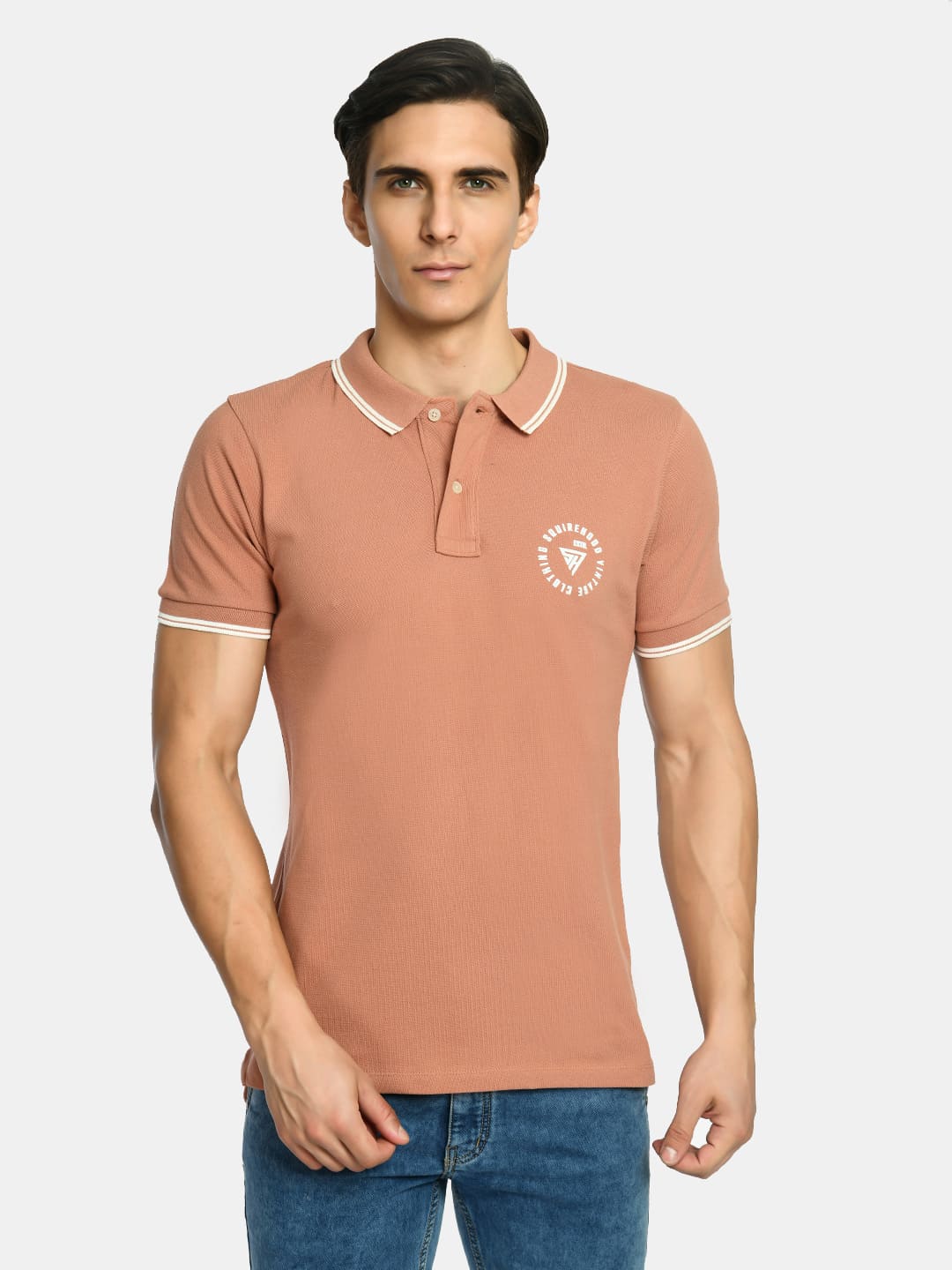 Men's Regular Fit Pique fabric Polo T-Shirt
