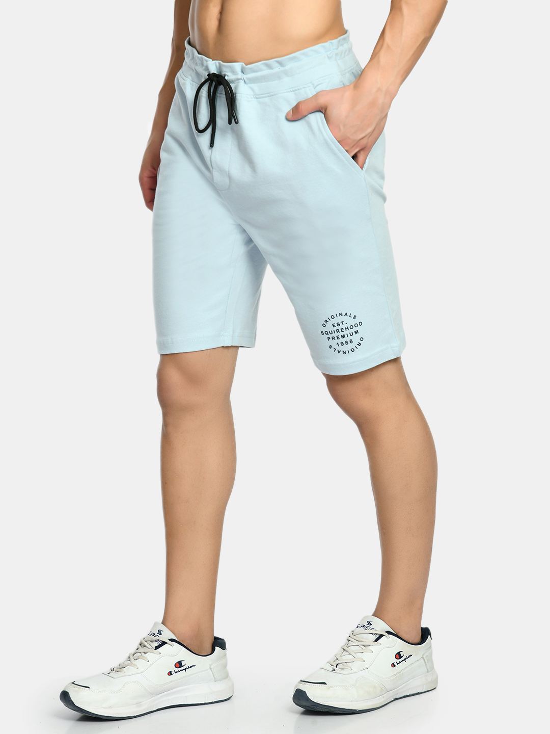 Soft Touch Regular Fit solid Knit shorts