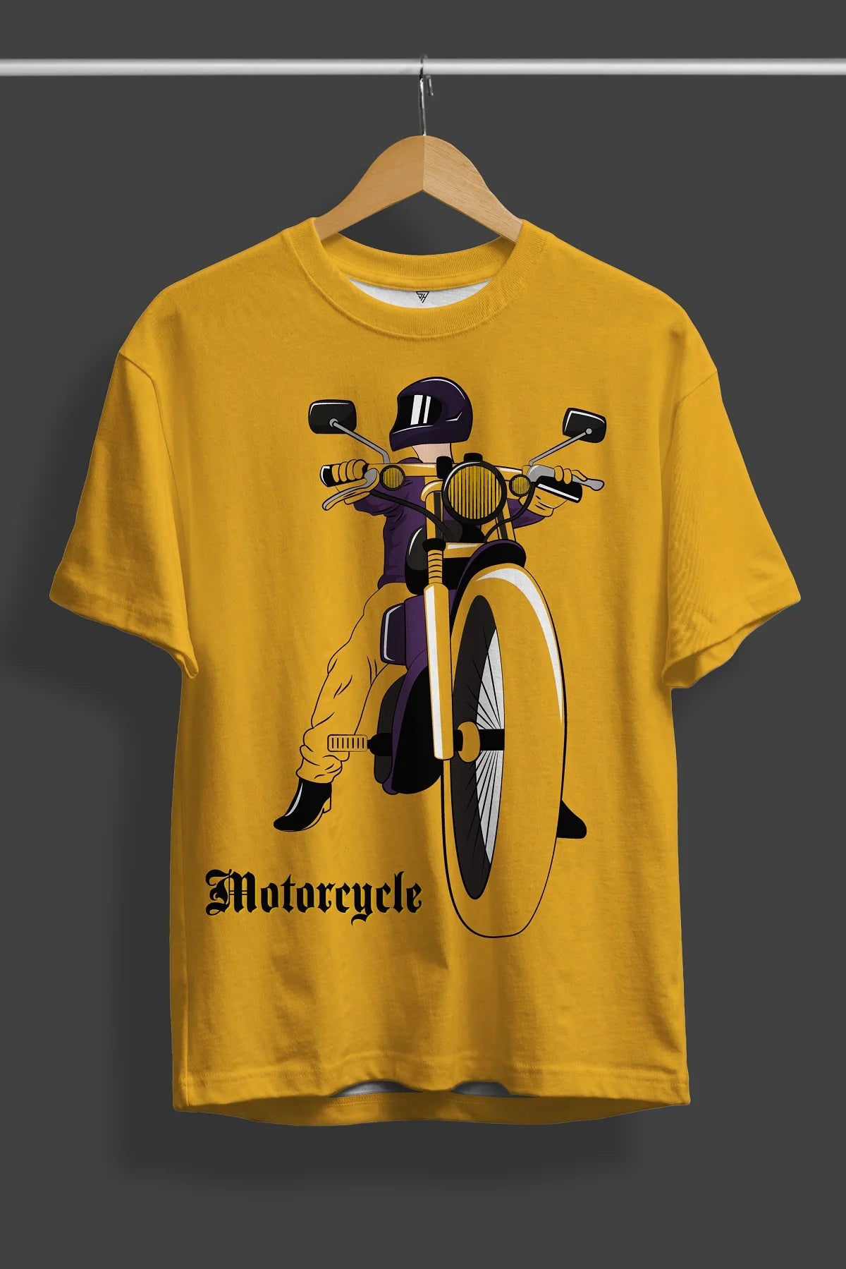 Motorcycle All Over Printed T-Shirt