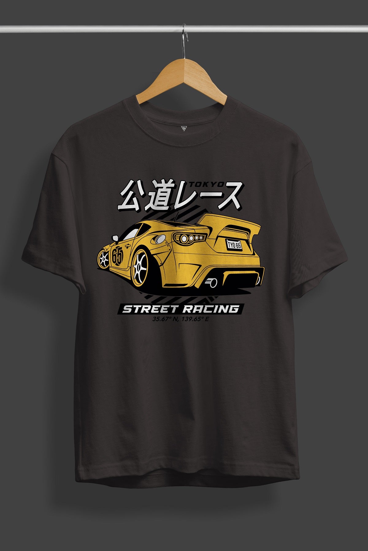Tokyo Street Racking Graphic Printed T-Shirt