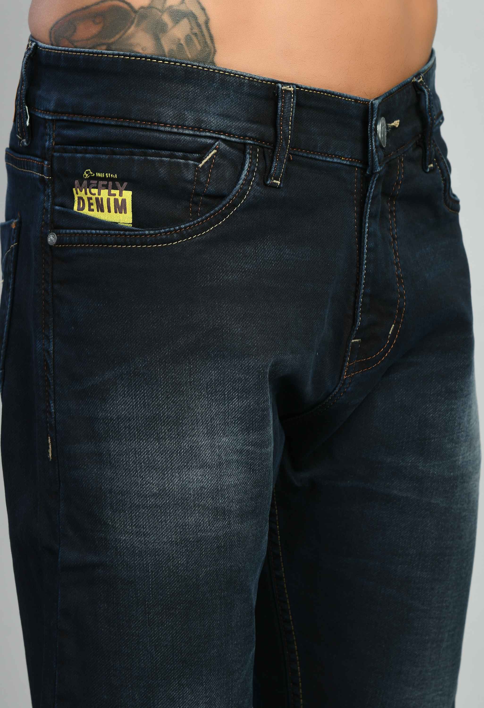 Denim Lycra Slim Fit Jeans - SQUIREHOOD